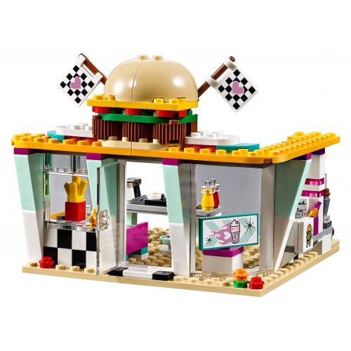  LEGO Friends Drifting Diner 41349 Building Set (345 Pieces)