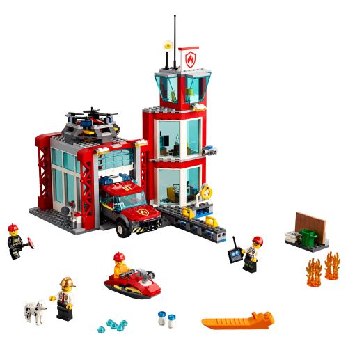  LEGO City Fire Fire Station 60215