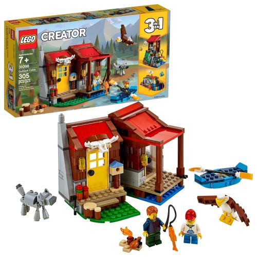  LEGO Creator Outback Cabin 31098 Toy Building Kit (305 Pieces)