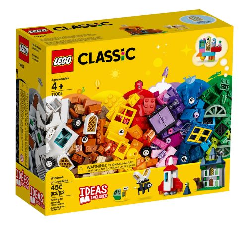  LEGO Classic Windows of Creativity 11004 Creative Building Kit (450 Pieces)