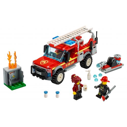  LEGO City Fire Chief Response Truck 60231 Building Set (201 Pieces)