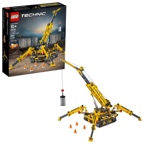  LEGO Technic Compact Crawler Crane 42097 Model Crane Build Kit (920 Pieces)