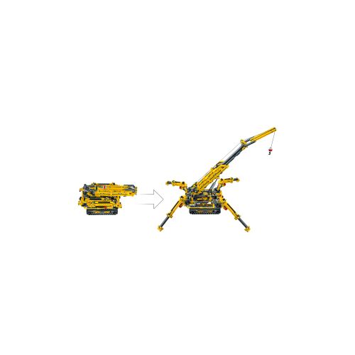  LEGO Technic Compact Crawler Crane 42097 Model Crane Build Kit (920 Pieces)