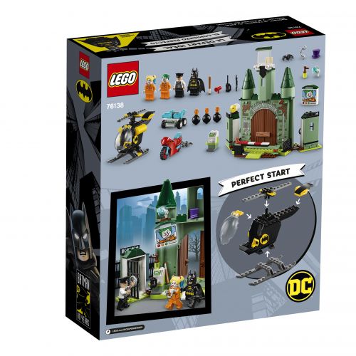  LEGO DC Comics Super Heroes Batman and The Joker Escape 76138 (171 Pieces)
