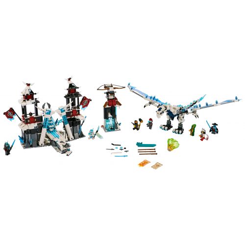  LEGO Ninjago Castle of the Forsaken Emperor 70678 Toy Castle Set (1218 Pieces)