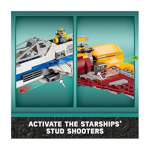  Lego Star Wars: Ahsoka New Republic E-Wing vs. Shin Hati’s Starfighter 75364 Star Wars Playset Based on The Ahsoka TV Series, Show Inspired Building Toy for Ahsoka Fans Featuring 5 Star Wars Figures