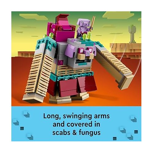  LEGO Minecraft Legends The Devourer Showdown Adventure Set, Minecraft Toy Featuring Popular Characters and Minecraft Action Figures, Gaming Gift Idea for Boys, Girls and Kids Ages 8 and Up, 21257