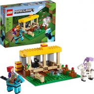LEGO Minecraft The Horse Stable 21171 Building Kit; Fun Minecraft Farm Toy for Kids, Featuring a Skeleton Horseman; New 2021 (241 Pieces)