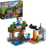 LEGO Minecraft The Abandoned Mine Building Toy, 21166 Zombie Cave with Slime, Steve & Spider Figures, Gift idea for Kids, Boys and Girls Age 7 Plus