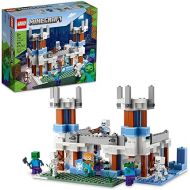 LEGO Minecraft The Ice Castle 21186 Building Toy Set for Kids, Girls,and Boys Ages 8+(499 Pieces)