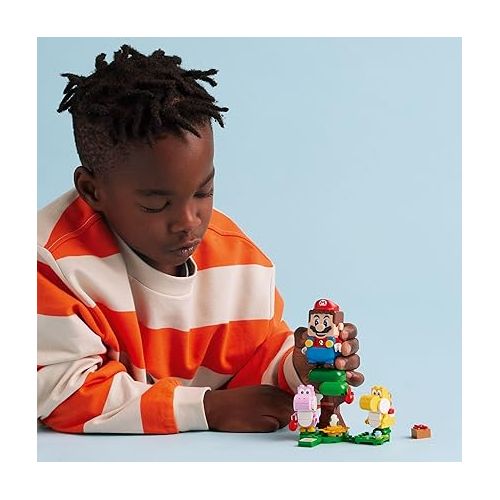  LEGO Super Mario Yoshis’ Egg-cellent Forest Expansion Set, Super Mario Collectible Toy for Kids, 2 Brick-Built Characters, Gift for Girls, Boys and Gamers Ages 6 and Up, 71428