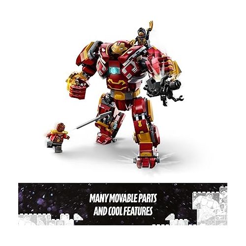  LEGO Marvel The Hulkbuster: The Battle of Wakanda 76247, Action Figure, Buildable Toy with Hulk Bruce Banner Minifigure, Avengers: Infinity War Set for Kids