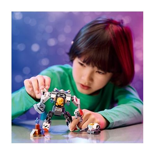  LEGO City Space Construction Mech Suit Building Set, Fun Space Toy for Kids Ages 6 and Up, Space Gift Idea for Boys and Girls Who Love Imaginative Play, includes Pilot Minifigure and Robot Toy, 60428