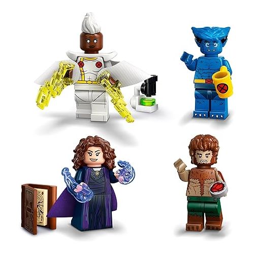  LEGO 71039 Marvel Series 2 Mini Figures, 1 of 12 Iconic Disney+ Characters to Collect in Each Bag, Includes Wolverine, Hawkeye, She-Hulk, Echo and More (1 Piece, Style Sent Randomly)