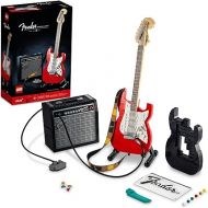 LEGO Ideas Fender Stratocaster 21329 Building Kit Idea for Guitar Players and Music Lovers (1,074 Pieces)