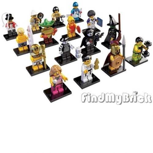  LEGO NEW - Lego Minifigure 8684 Series 2 - Lot of 16 - Brand NEW
