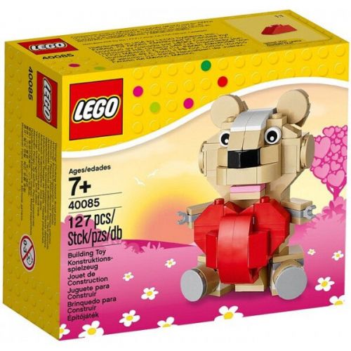  Brand New LEGO Teddy Bear- Valentine Special Edition