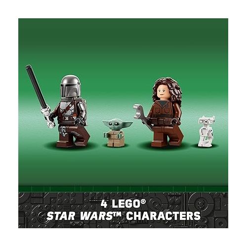  LEGO Star Wars The Mandalorian's N-1 Starfighter 75325 Building Set - The Book of Boba Fett, Featuring Baby Yoda Grogu and Droid Toy Figures, Birthday Gift idea for Kids, Boys & Girls Ages 9+