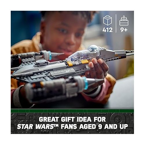  LEGO Star Wars The Mandalorian's N-1 Starfighter 75325 Building Set - The Book of Boba Fett, Featuring Baby Yoda Grogu and Droid Toy Figures, Birthday Gift idea for Kids, Boys & Girls Ages 9+