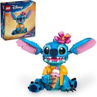 LEGO Disney Stitch Toy Building Kit, Disney Toy for 9 Year Old Kids, Buildable Figure with Ice Cream Cone, Fun Disney Gift for Girls, Boys and Lovers of The Hit Movie Lilo and Stitch, 43249