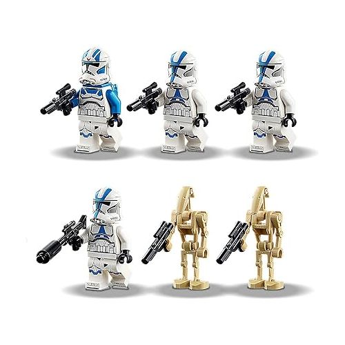  LEGO Star Wars 501st Legion Clone Troopers 75280 Building Kit, Cool Action Set for Creative Play and Awesome Building; Great Gift or Special Surprise for Kids (285 Pieces)