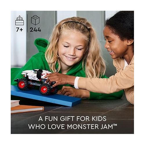  LEGO Technic Monster Jam Monster Mutt Dalmatian, 2in1 Pull Back Racing Toys, Birthday Gift Idea, DIY Building Toy, Monster Truck Toy for Kids, Boys and Girls Ages 7 and Up, 42150