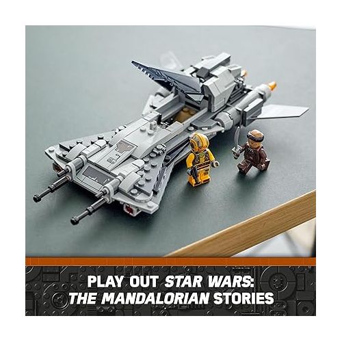  Lego Star Wars Pirate Snub Fighter 75346 Buildable Starfighter Playset Featuring Pirate Pilot and Vane Characters from The Mandalorian Season 3, Birthday Gift Idea for Boys and Girls Ages 8 and up
