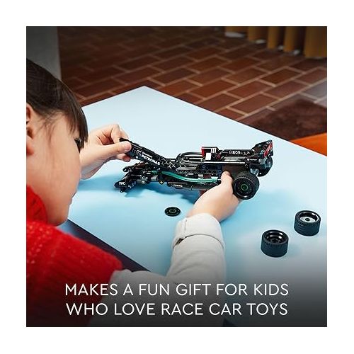  LEGO Technic Mercedes-AMG F1 W14 E Performance Pull-Back Car Toy, Vehicle Building Set for Boys and Girls, Mercedes Race Car Toy Model, Gift for Kids Ages 7 and Up, 42165