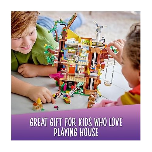  LEGO Friends Friendship Tree House 41703 Set with Mia Mini Doll, Nature Eco Care Educational Toy, Gifts for Kids, Girls and Boys Ages 8 Plus
