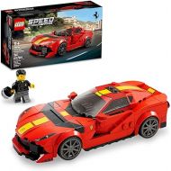 LEGO Speed Champions 1970 Ferrari 512 M Toy Car Model Building Kit 76914 Sports Red Race Car Toy, Collectible Set with Racing Driver Minifigure