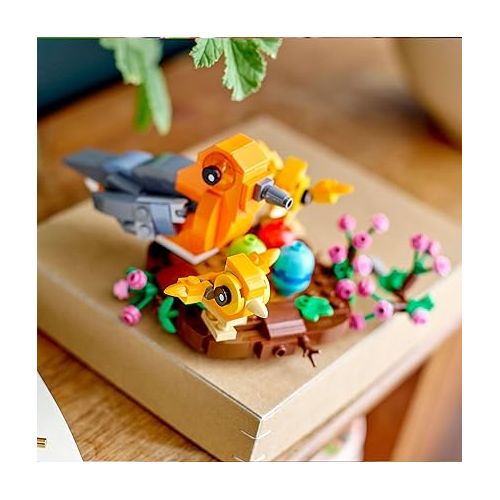  LEGO Bird’s Nest Building Toy Kit, Seasonal Display for a Table or Shelf, Fun Build for Kids Ages 9 and Up, 40639