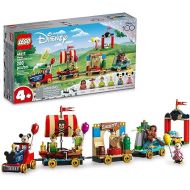 LEGO Disney 100 Celebration Train Building Toy 43212 Imaginative Play, Fun Birthday Gift for Preschool Kids Ages 4+, 6 Disney Minifigures: Moana, Woody, Peter Pan, Tinker Bell, Mickey & Minnie Mouse