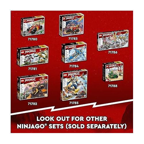  Lego NINJAGO Creative Ninja Brick Box 71787, Toy Storage, Bricks to Build Dojo, Ninja Car, Motorbike, 6 Minifigures & More, Toys for Kids 5 Plus