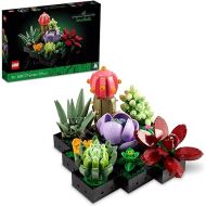 LEGO Icons Succulents Artificial Plant Set for Adults, Home Decor, Birthday, Creative Housewarming Gifts, Botanical Collection, Flower Bouquet Kit, 10309