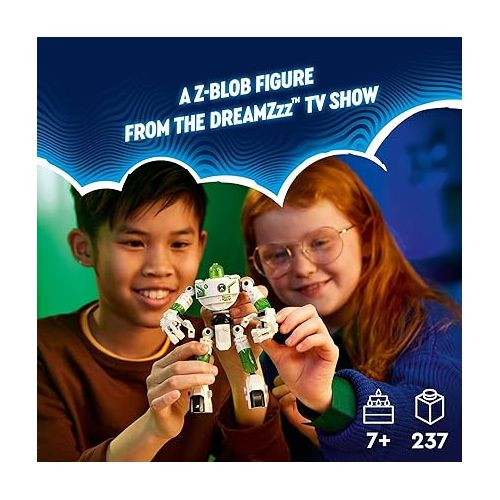  LEGO DREAMZzz Mateo and Z-Blob The Robot 71454 Building Toy Set, 2-in 1 Build Transforms Z-Blob to a Robot, Great Gift for Grandchildren or Kids Ages 7 and Up to Play with Friends or on Their Own