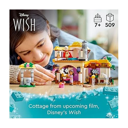  LEGO Disney Wish: Asha’s Cottage 43231 Building Toy Set, A Cottage for Role-Playing Life in The Hamlet, Collectible Gift This Holiday for Fans of The Disney Movie, Gift for Kids Ages 7 and up