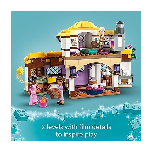  LEGO Disney Wish: Asha’s Cottage 43231 Building Toy Set, A Cottage for Role-Playing Life in The Hamlet, Collectible Gift This Holiday for Fans of The Disney Movie, Gift for Kids Ages 7 and up