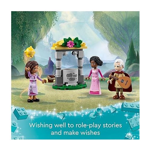  LEGO Disney Wish: Asha’s Cottage 43231 Building Toy Set, A Cottage for Role-Playing Life in The Hamlet, Collectible Gift This Holiday for Fans of The Disney Movie, Gift for Kids Ages 7 and up