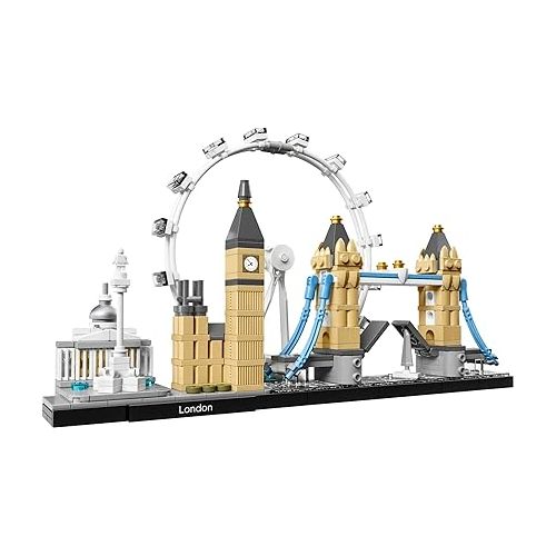  LEGO Architecture London Skyline Collection 21034 Building Set Model Kit and Gift for Kids and Adults (468 pieces)