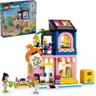 LEGO Friends Vintage Fashion Store, Social-Emotional Toy, Buildable Model, Role-Play Gift Idea for Kids Aged 6 Years Old and Up, Mini-Doll Characters and Cat Figure, Play Together Toy, 42614