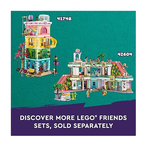  LEGO Friends Castle Bed and Breakfast Hotel Playset for Kids Ages 12 and Up, with 4 Mini Dolls, a Dog Toy Figure and Accessories, Castle Toy Gift Idea for Girls, Boys and Teens, 42638