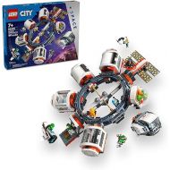 LEGO City Modular Space Station STEM Toy, Modular Exploration Science Toy with 6 Astronaut Minifigures, Gifts for Boys, Girls, and Kids Ages 7 and Up, Building Toy for Kids, 60433