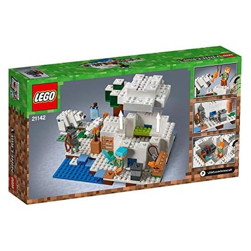  [아마존 핫딜]  [아마존핫딜]LEGO Minecraft 21142 The Polar Igloo, Minifiguren und Spielzeug