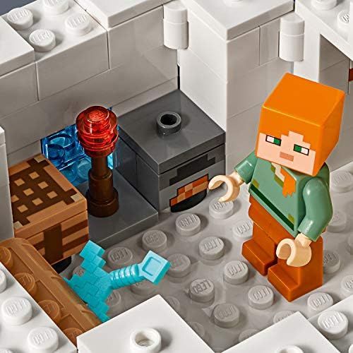  [아마존 핫딜]  [아마존핫딜]LEGO Minecraft 21142 The Polar Igloo, Minifiguren und Spielzeug