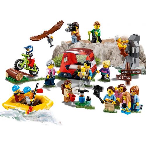  LEGO City Town People Pack - Outdoor Adventures Building Set