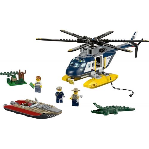  LEGO City Police Helicopter Pursuit Kids Building Playset | 60067