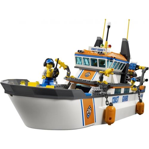  LEGO City Coast Guard Patrol with Helicopter and Minifigures | 60014