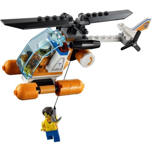  LEGO City Coast Guard Patrol with Helicopter and Minifigures | 60014