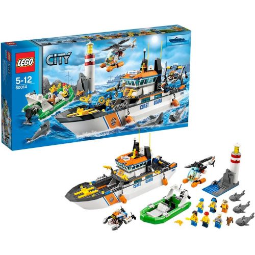  LEGO City Coast Guard Patrol with Helicopter and Minifigures | 60014