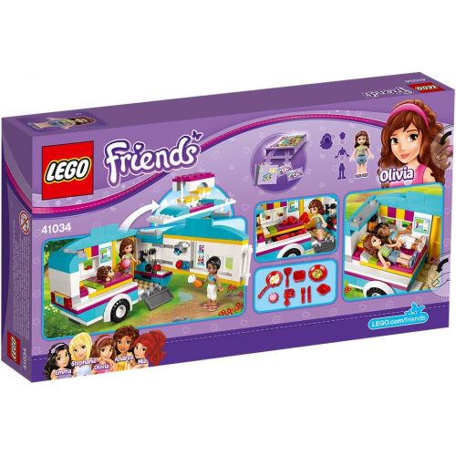  LEGO Friends Summer Caravan Kids Play Building Set w/ Minifigures | 41034